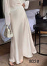 Women Style Premium Quality Satin Maxi Skirts